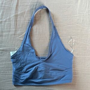 PINK women’s Blue Halter Bralette so soft!!!